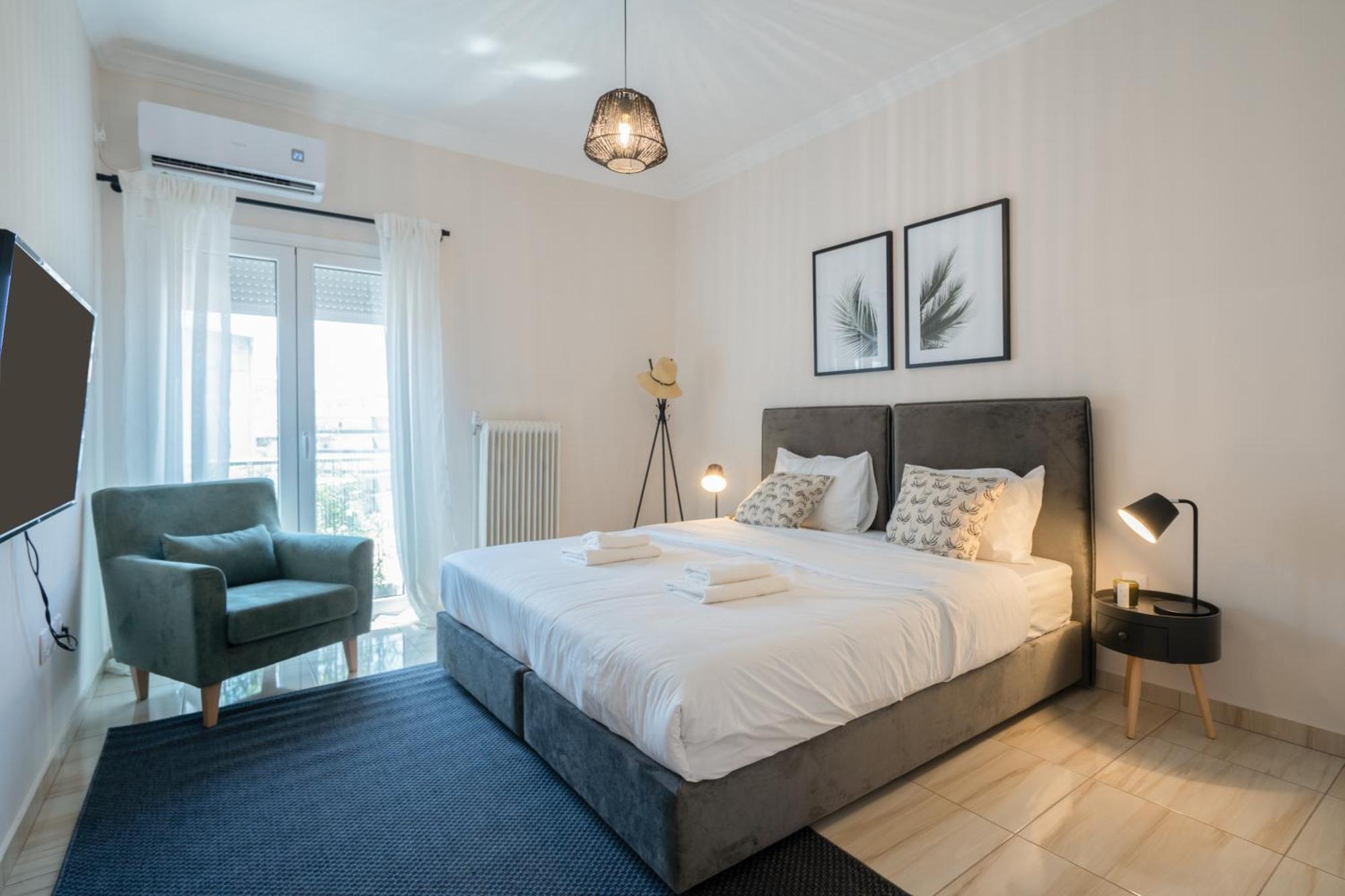 דירה Modern In With Acropolis & Mt Lycabettus View אתונה
