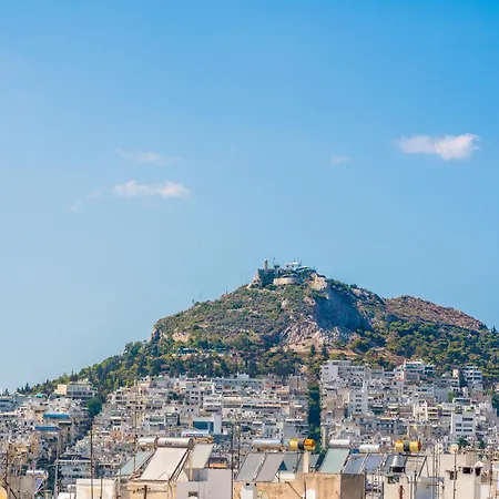 Modern Apartment In Athens With Acropolis & Mt Lycabettus View Zewnętrze zdjęcie