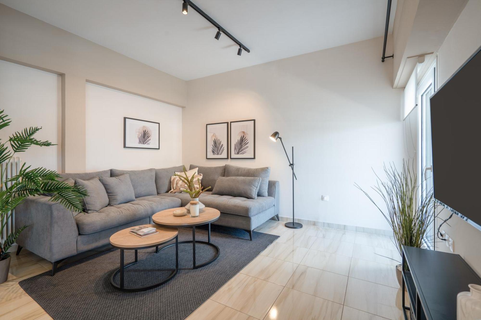 Apartment Modern In With Acropolis & Mt Lycabettus View