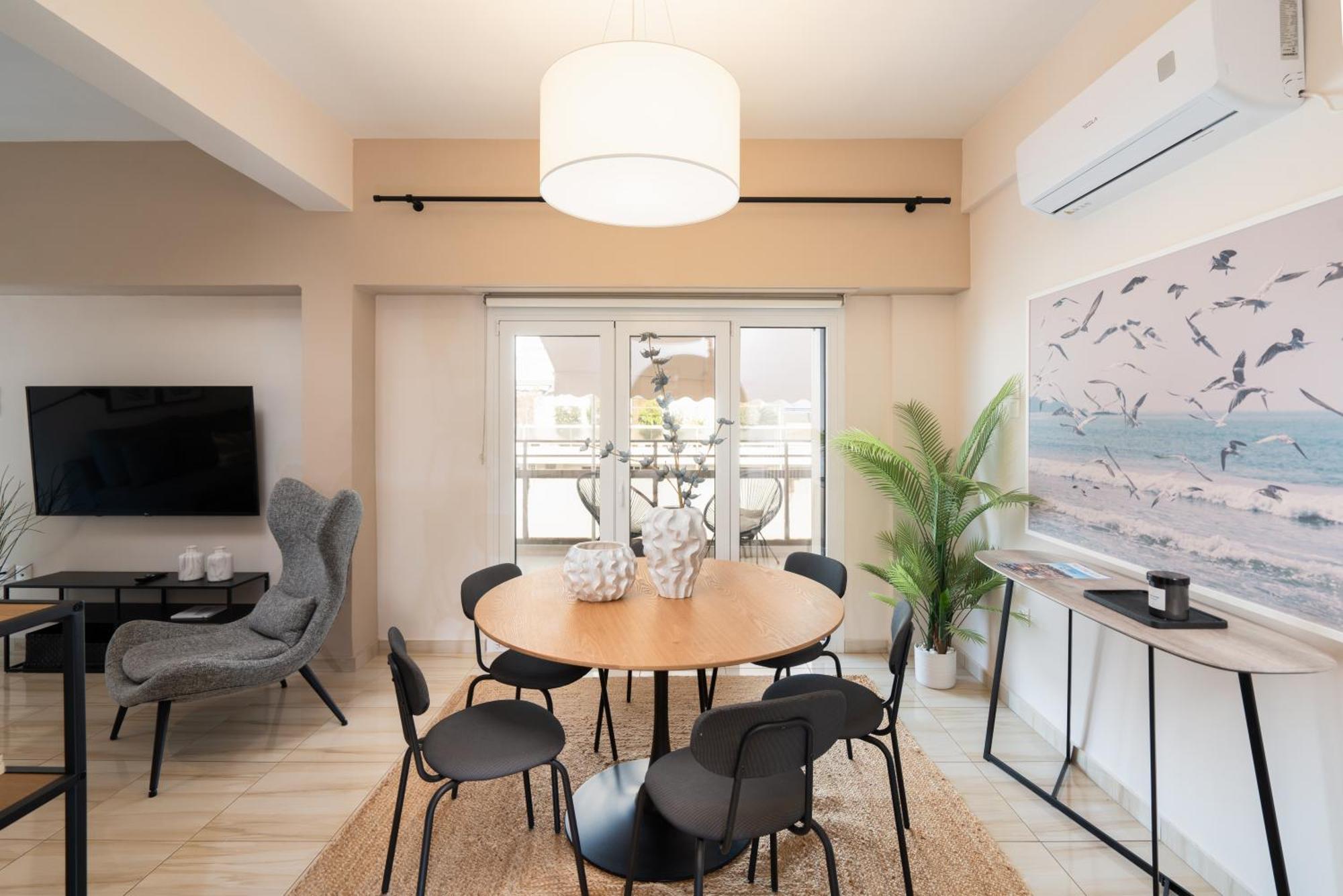 Apartment Modern In With Acropolis & Mt Lycabettus View