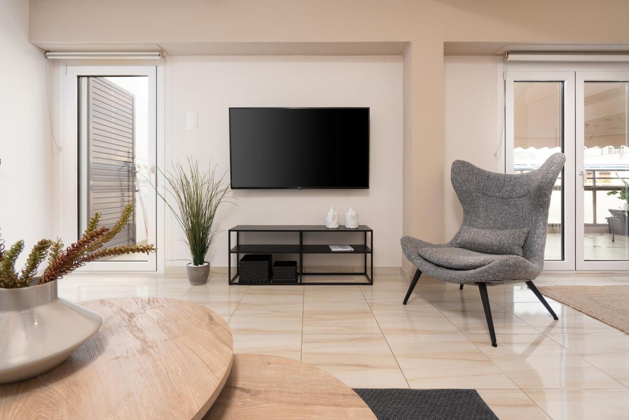 Apartment Modern In With Acropolis & Mt Lycabettus View *